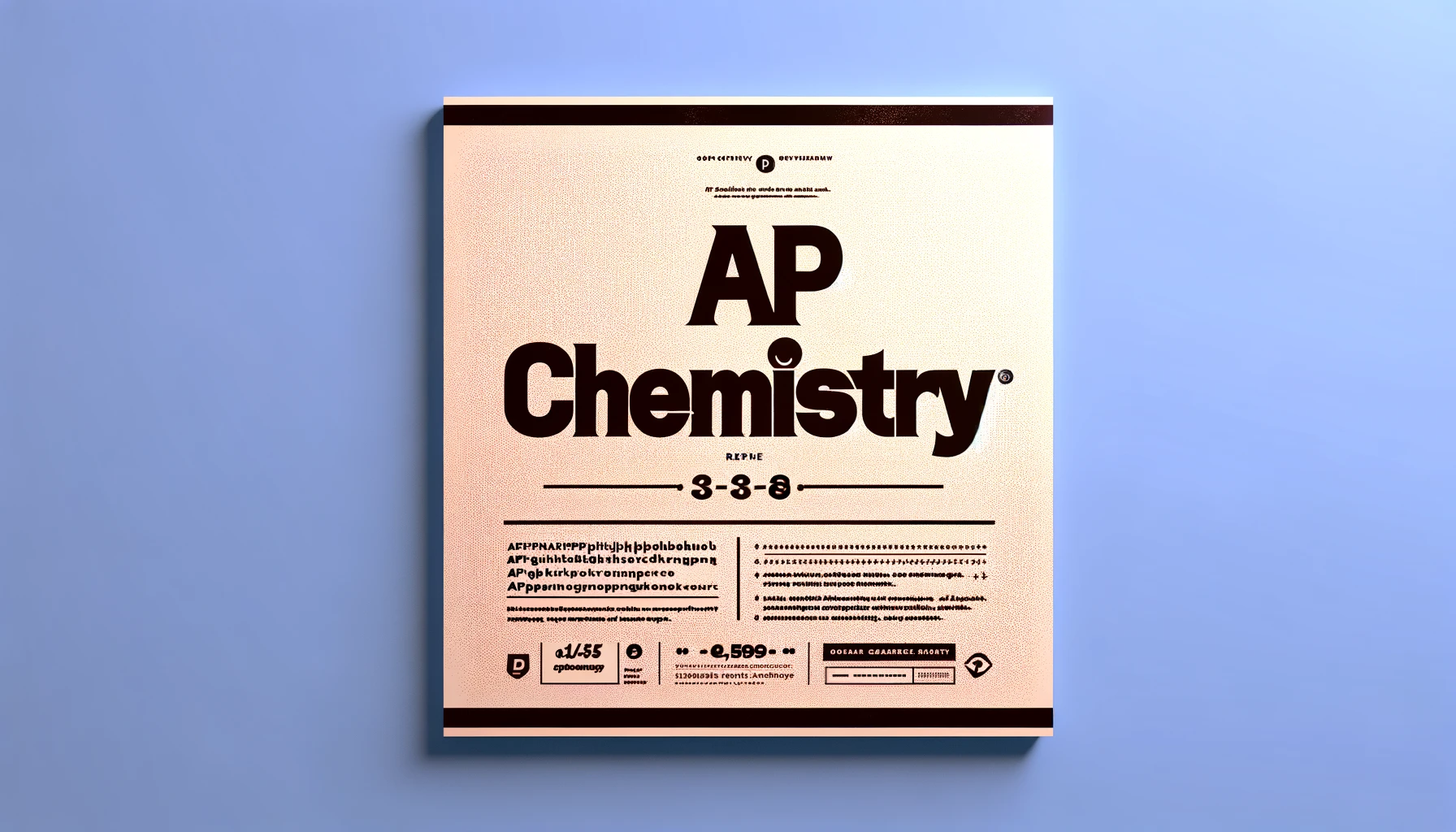 AP Chemistry