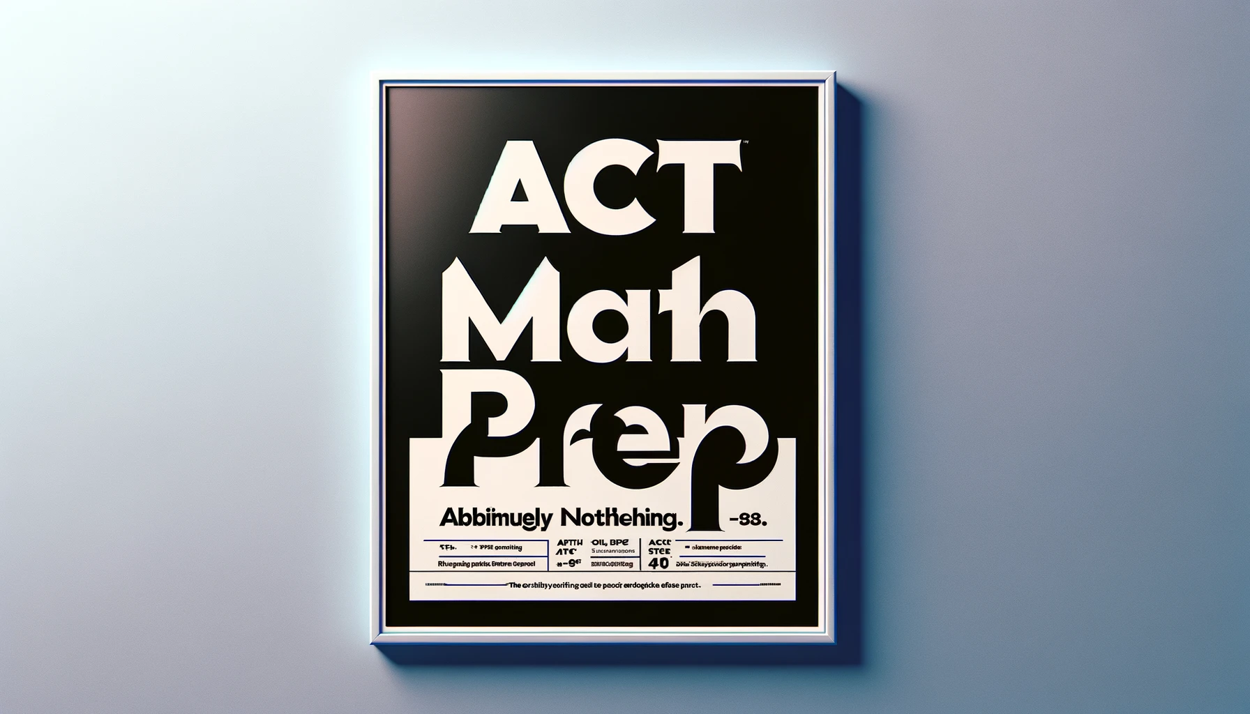 ACT Math Prep